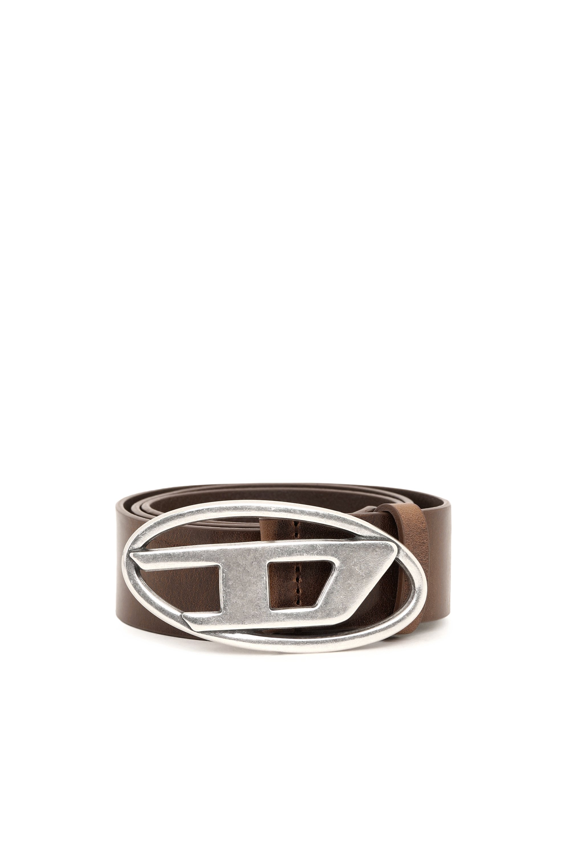 B-1DR X08516PR666 ベルト｜メンズ｜ブラウン｜ディーゼル（DIESEL