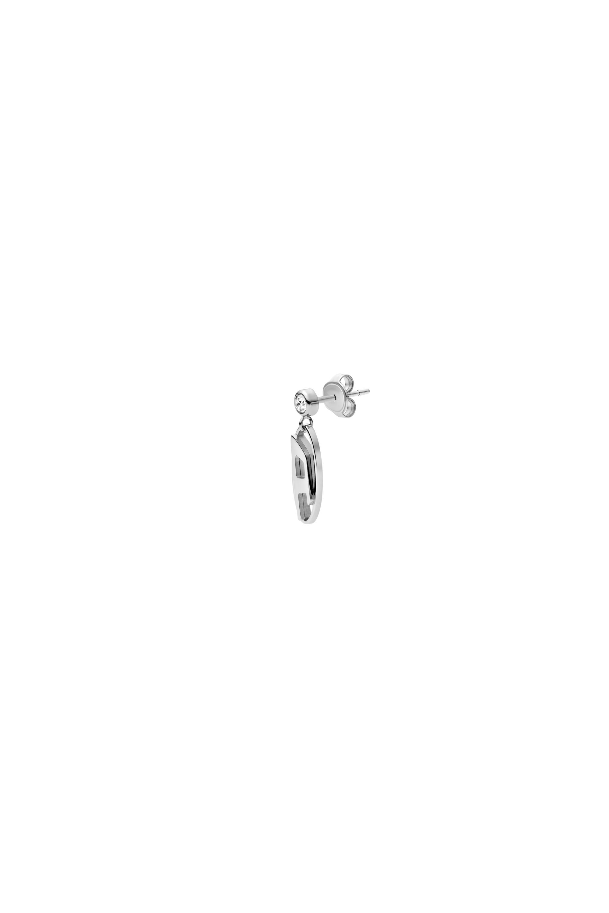 DX1655040 JEWELLERY Stainless steel drop earring｜シルバー
