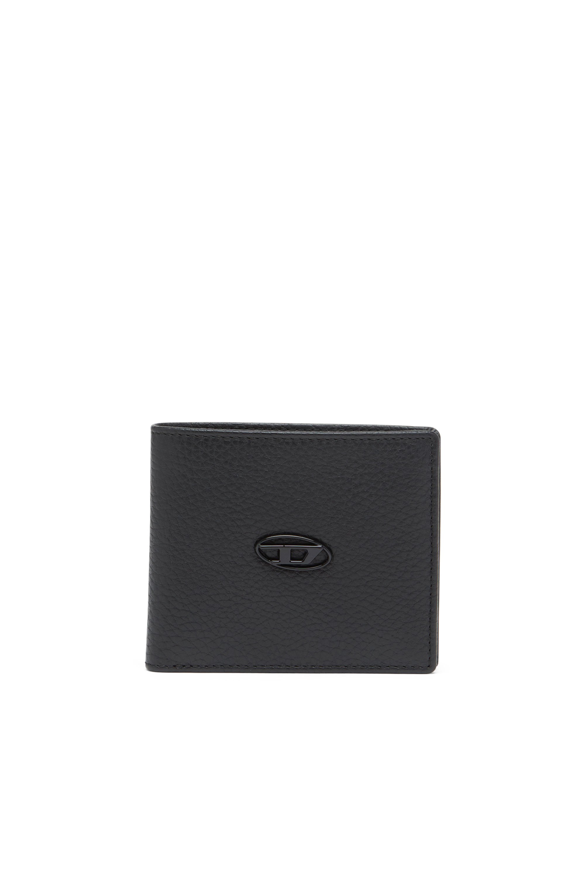 1DR BI FOLD COIN S 3D Leather bi-fold wallet｜ブラック｜メンズ｜DIESEL
