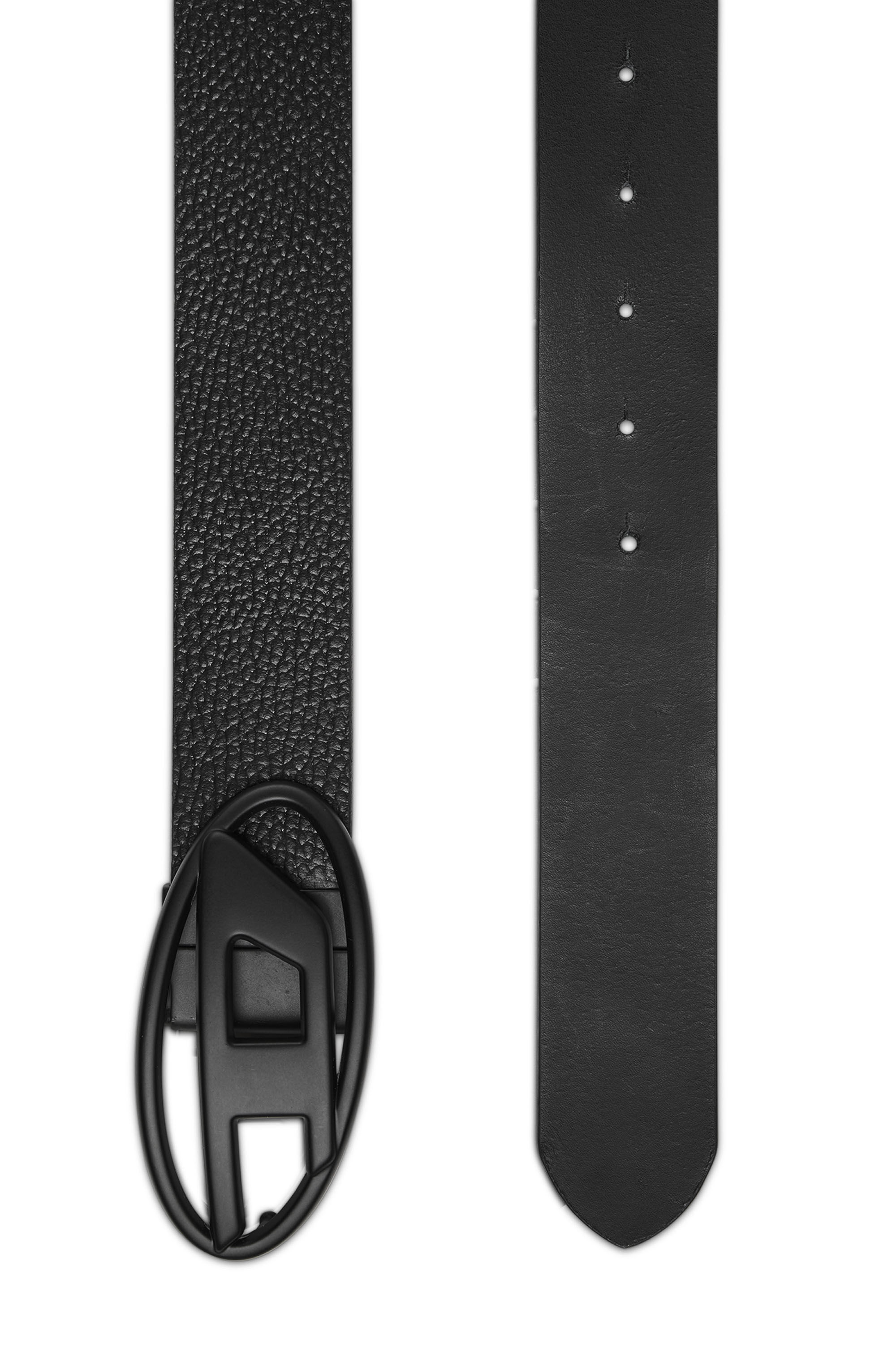 B-1DR REV II 3.9cm reversible leather belt｜ブラック｜メンズ｜DIESEL