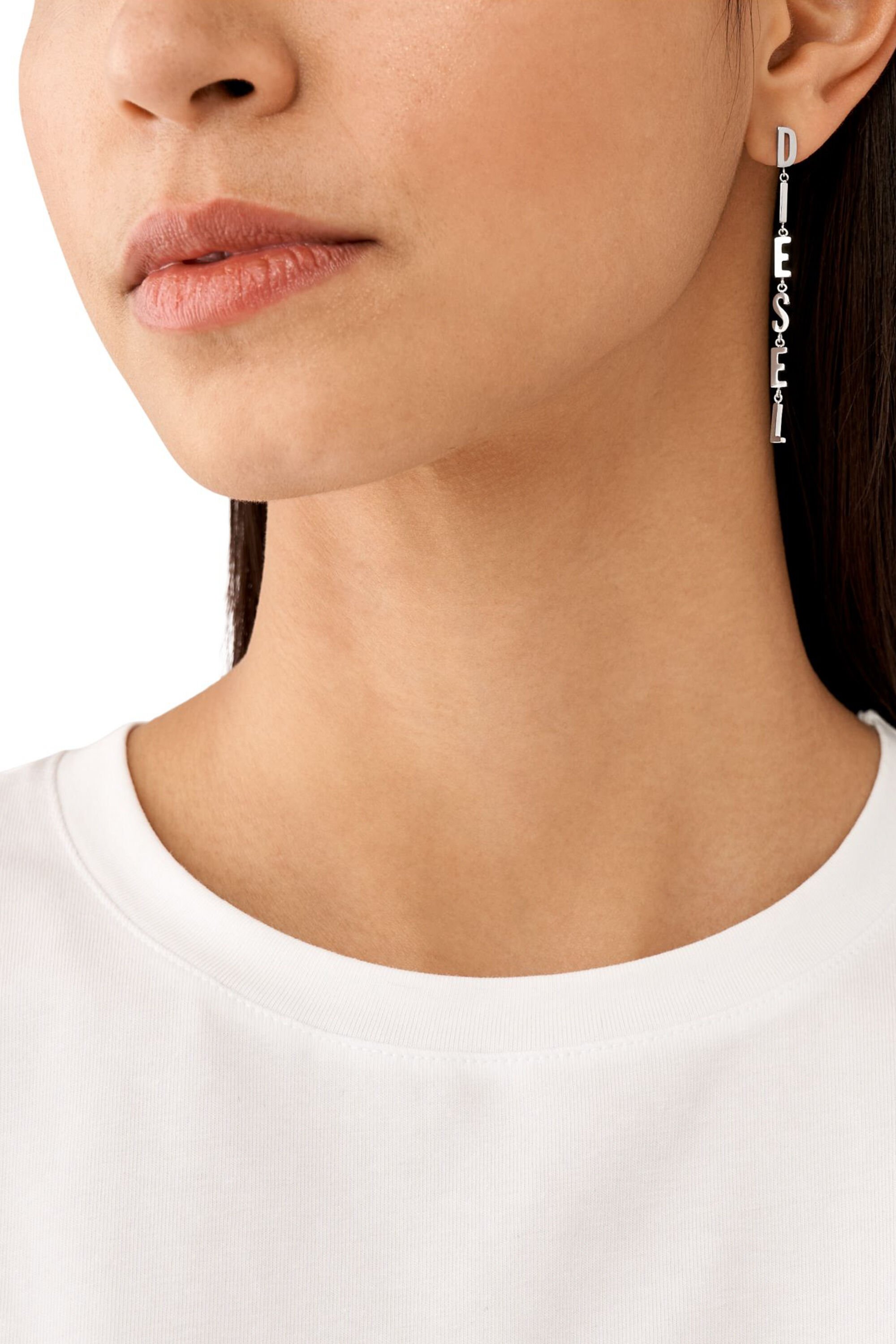 DX1488 ピアス（両耳用）｜シルバー｜ウィメンズ｜DIESEL