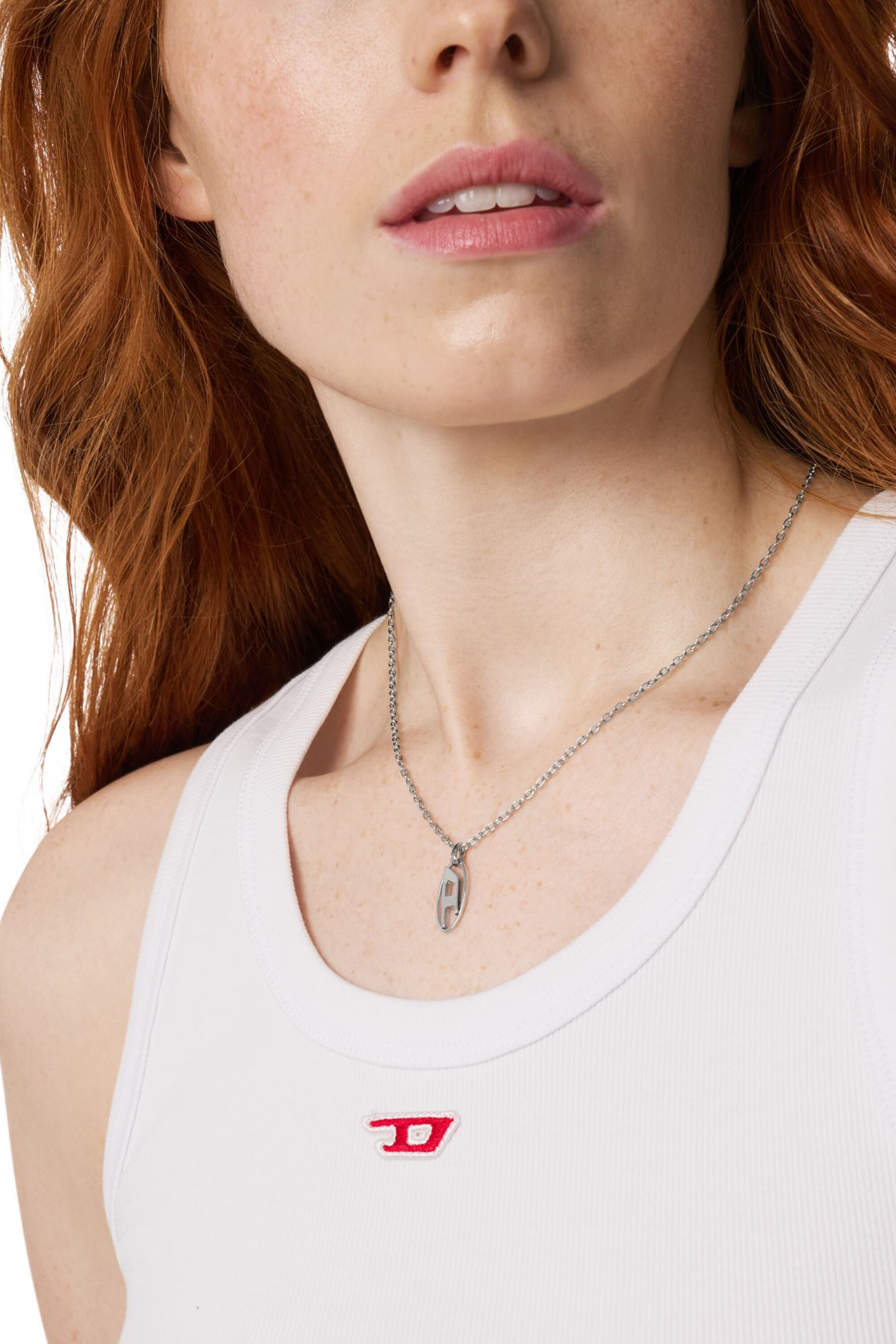 DX1661040 JEWELLERY Stainless steel pendant necklace｜シルバー