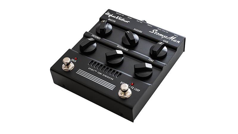 Hughes&Kettner／SPIRIT StompMan】多彩に活躍するストンプボックス型