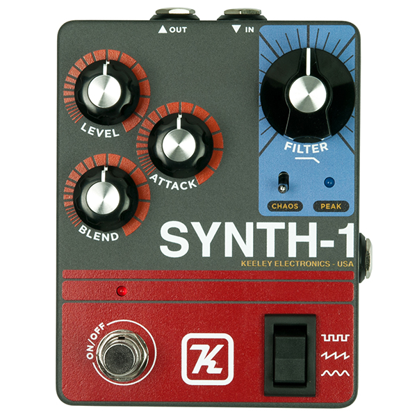 Keeley / Synth-1 Reverse Attack Fuzz Wave Generator｜製品レビュー