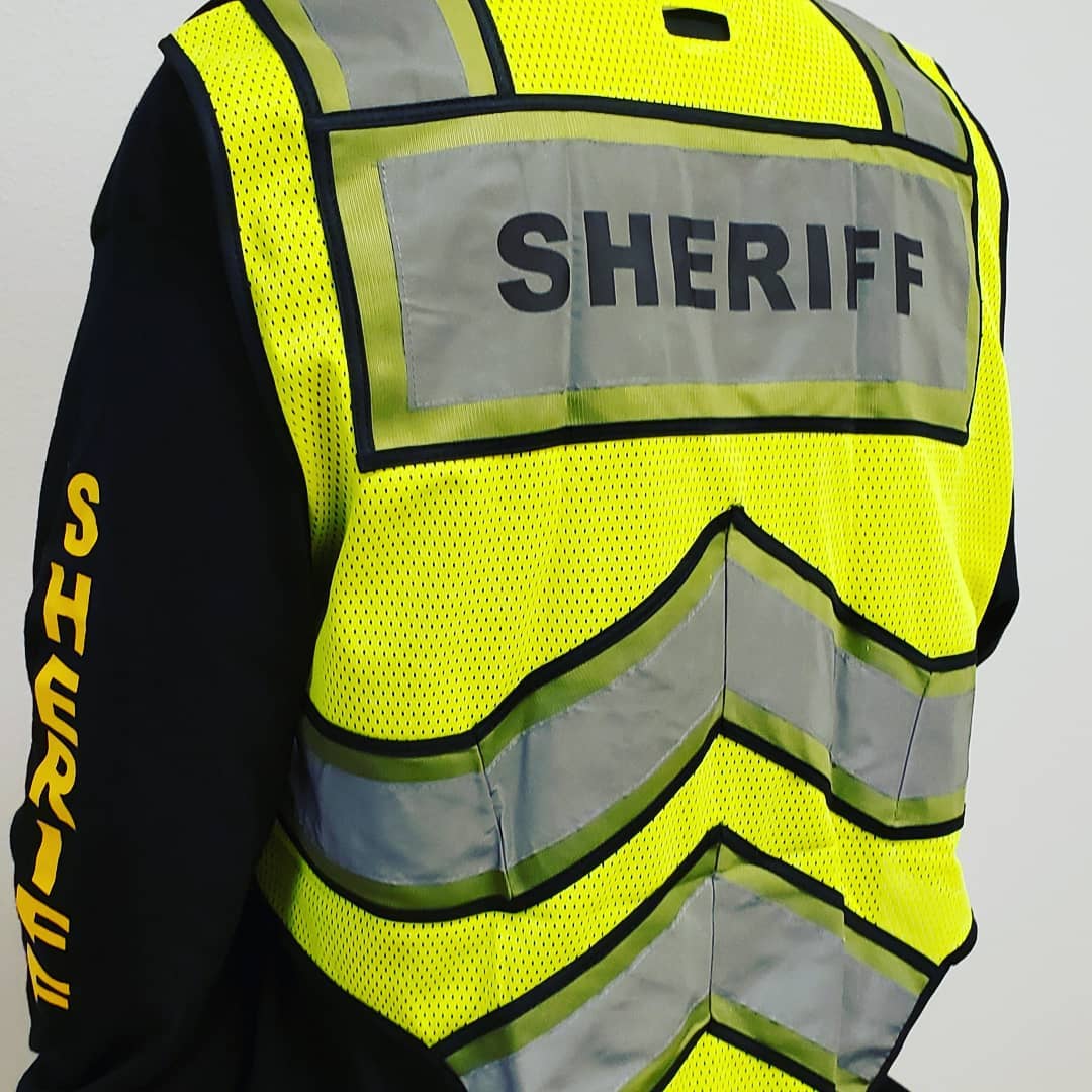 Fire Ninja Safety Vest - SHERIFF/Olive Drab (6 Point Breakaway