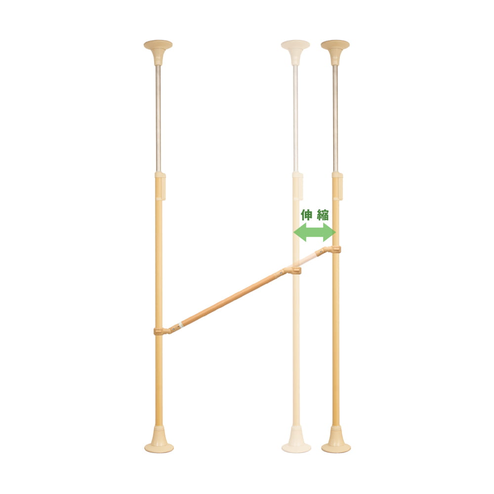 ベスポジBPZ - H型 - 伸縮手すり曲げセット | 製品紹介 | DIPPER