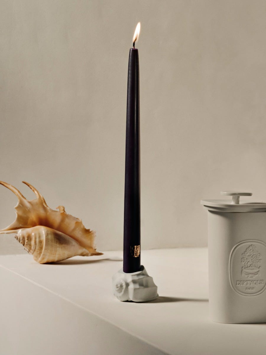 キャンドルスタンド シェル-テーパーキャンドル用 | Diptyque Paris