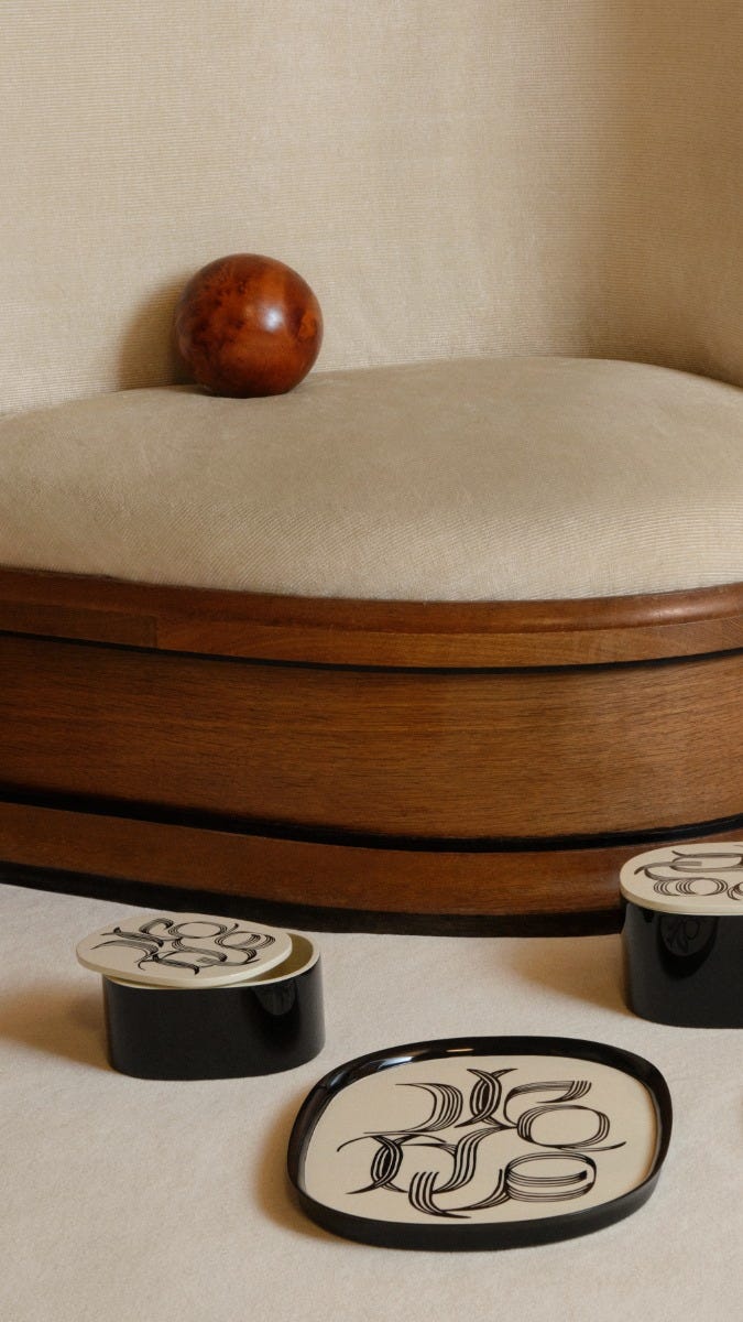 ラッカーウッドトレイ - ラージ | Diptyque Paris