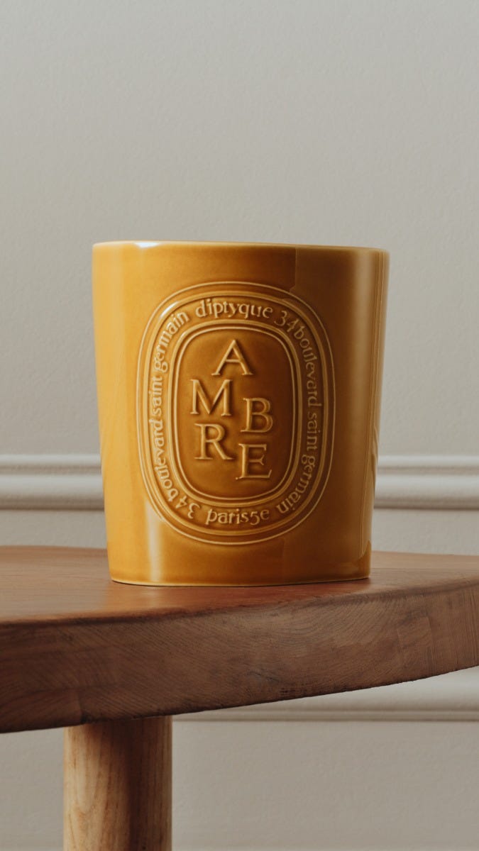 Ambre (Amber) - Very Large candle | Diptyque Paris