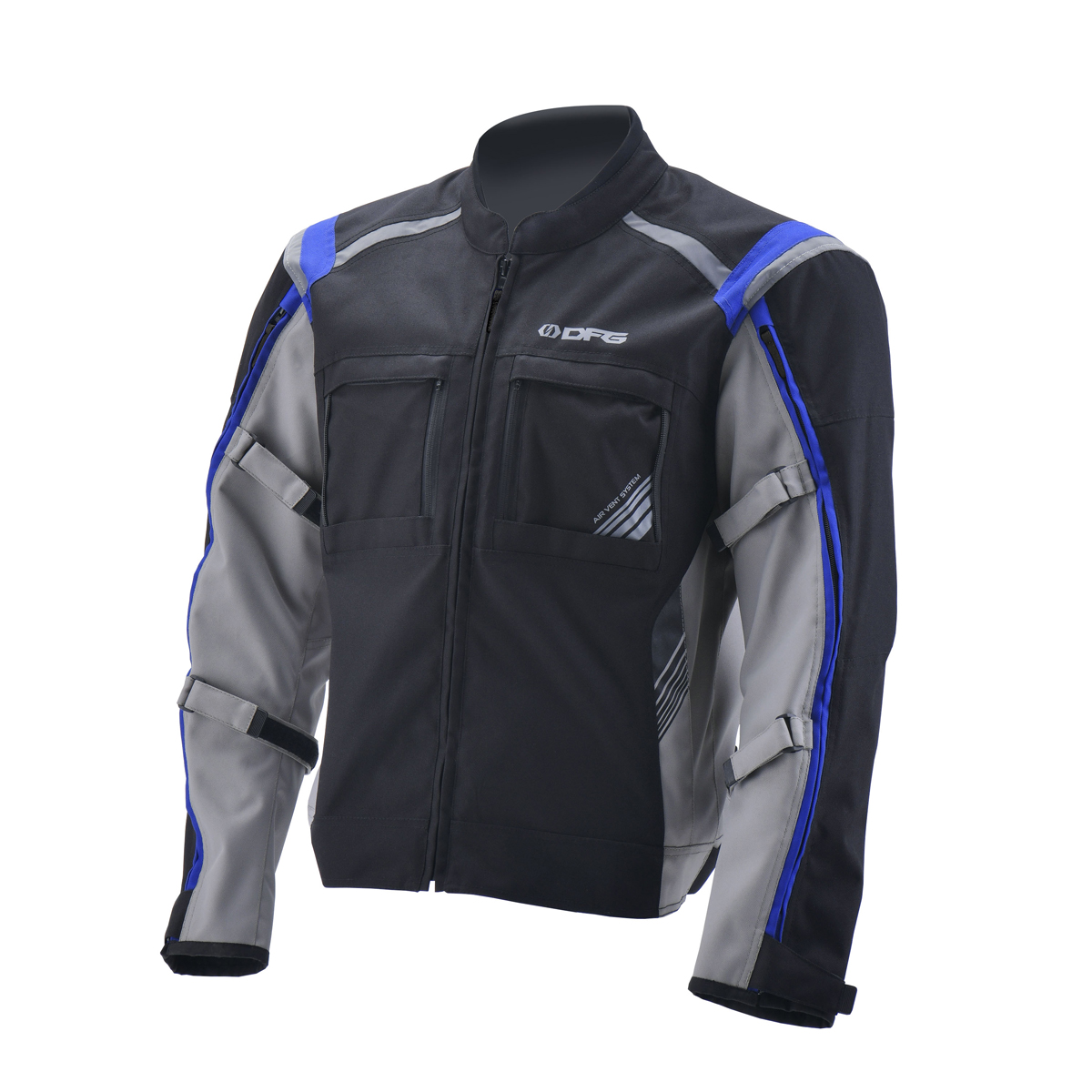 DFG ナビゲーター クールジャケット ブラック/ブルー/グレー