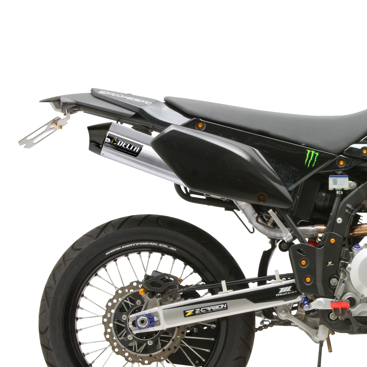 DELTA バレル4サイレンサー| Dirtbikeplus (ダートバイクプラス)