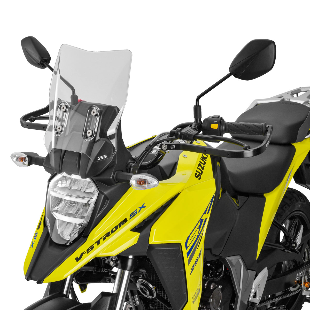 ZETA RACING アドベンチャーアーマーハンドガード Vストローム250SX