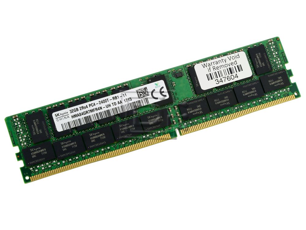 Dell A8711888 32GB DDR4 PC4-19200 2400MHz Registered ECC 288-Pin