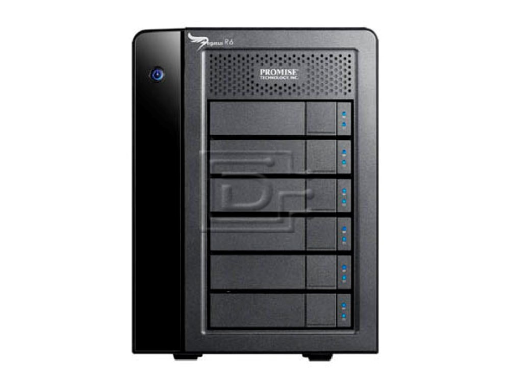 Promise Pegasus R6 6TB Direct Attached Storage DAS Thunderbolt