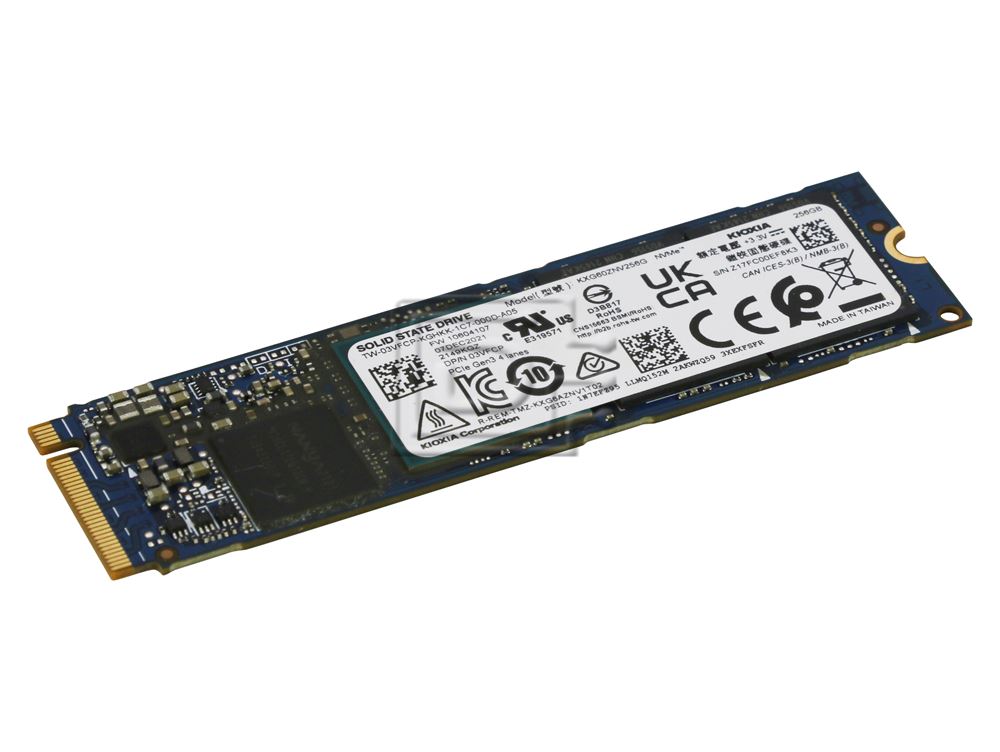 Toshiba / Kioxia XG6 KXG60ZNV256G / Dell 3VFCP / 03VFCP 256GB M.2