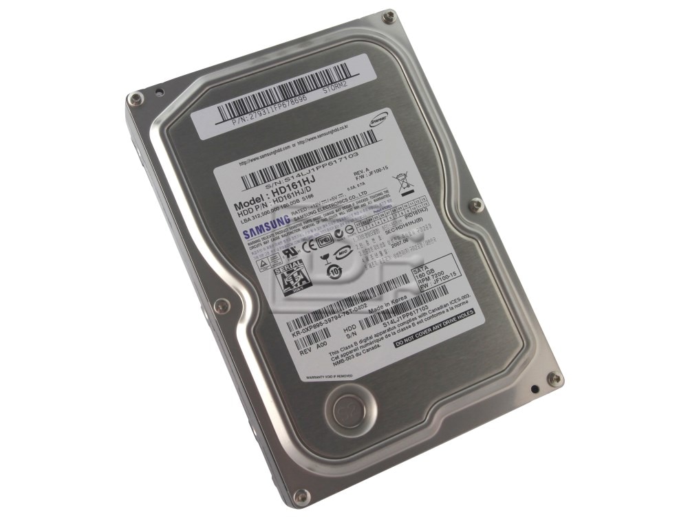 Samsung Spinpoint S166 HD161HJ 160GB 7200RPM SATA 3.5