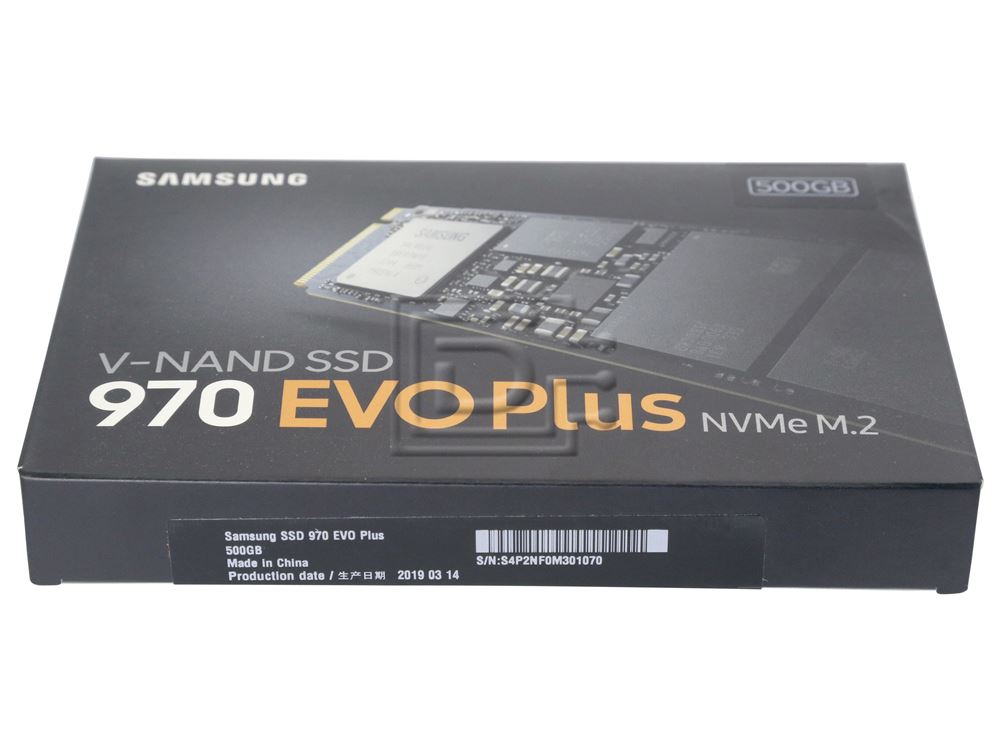 Samsung 970 EVO Plus MZ-V7S500B/AM 500GB M.2 MLC SED PCIe NVMe