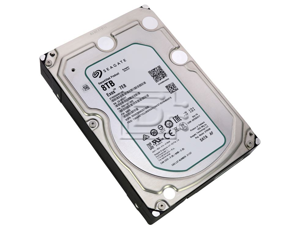Seagate ST8000NM0105 8TB 3.5” 6Gbps 7.2K RPM Enterprise SED 512E