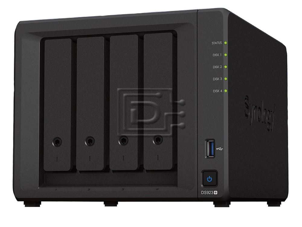Synology 64TB DiskStation DS923+ 4-bay SATA Dual-Core AES-NI NAS