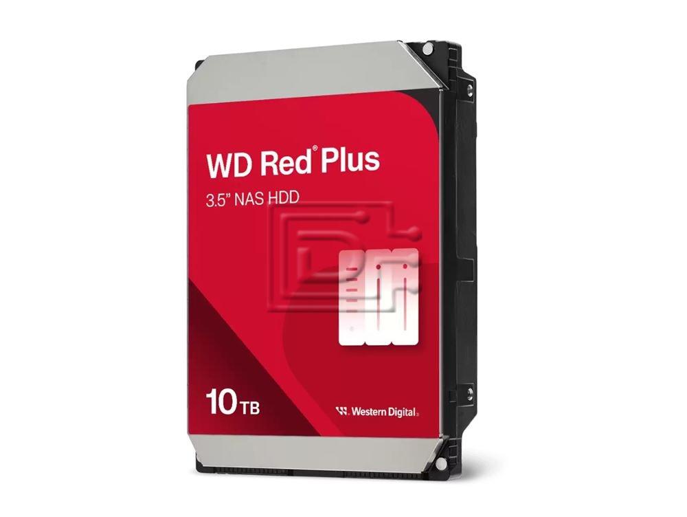 Western Digital Red Plus WD100EFGX 10TB 7200RPM 3.5 LFF NAS SATA drive