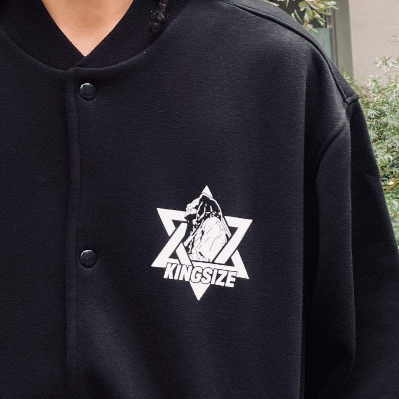 KINGSIZE（キングサイズ）“BLACK WOMAN SNAP JACKET” - DISSIDENT WEB SHOP