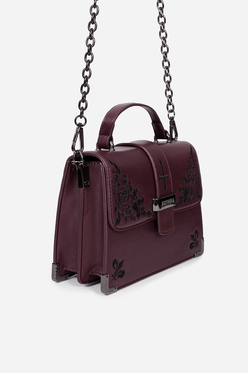 Elderberry Embroidered Mini Satchel Bag | Disturbia - Shop Women's