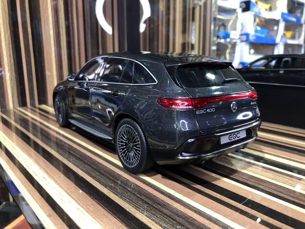 1/18 Diecast Mercedes-Benz EQC 400 4Matic Dark Grey Norev Scale