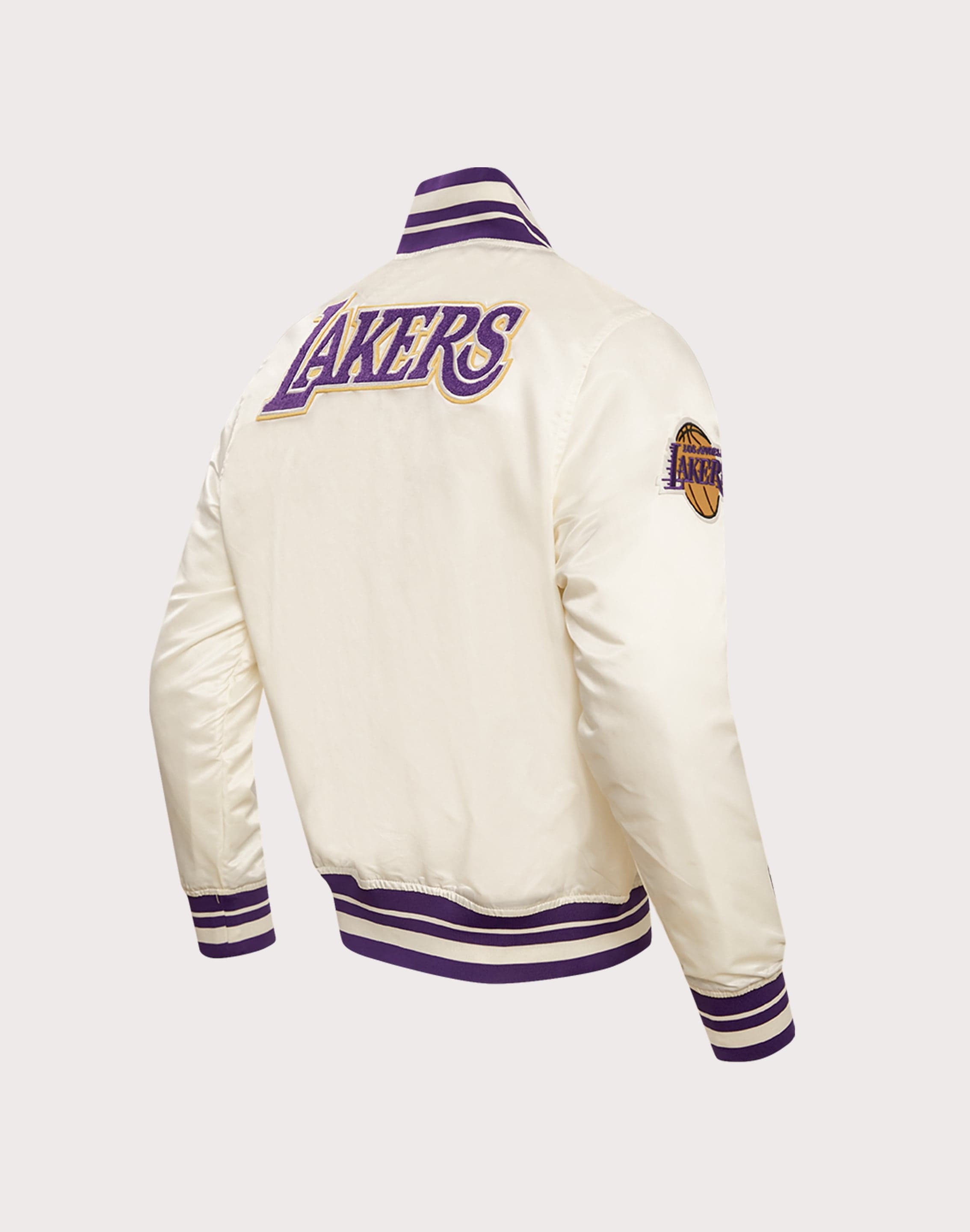 Pro Standard NBA Los Angeles Lakers Retro Classic Rib Satin Jacket
