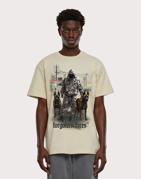 URBAN CLASSICS Forgotten Faces Forgotten Sand Tee – DTLR