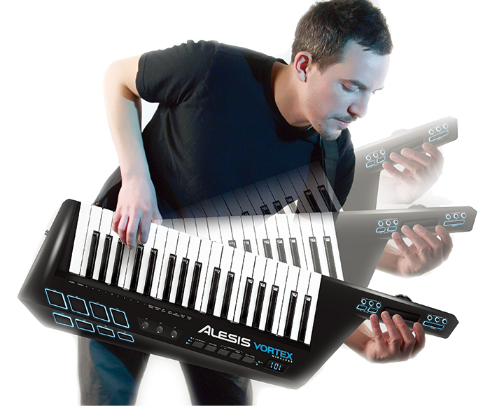 自由度抜群のショルダーキーボード、 Alesis VORTEX WIRELESS 2は