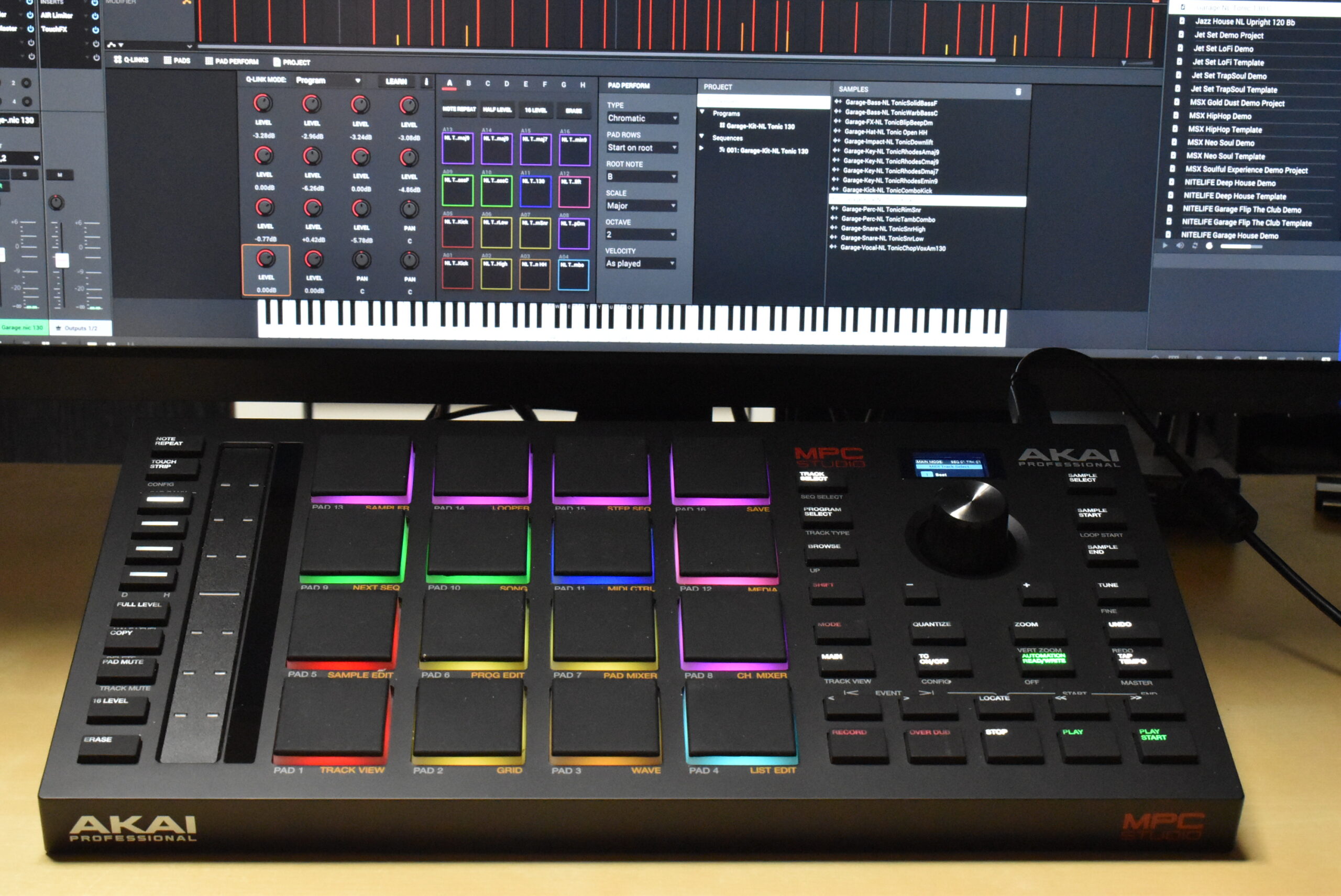 AKAIがMPC Studio 2をリリース。抜群の操作性を持つMPCシステムに100種