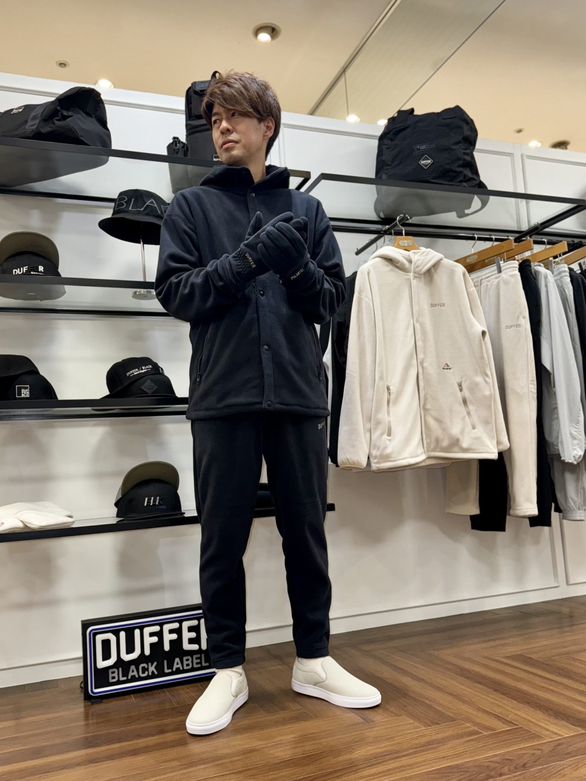 25AW】ポーラテック フリース スナップパーカーコーデ【NAVY】 – The