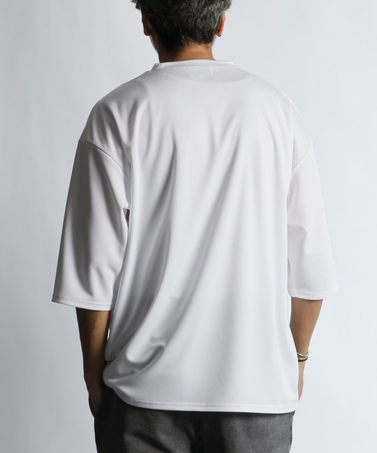 セットアップ 吸水速乾 メッシュ 7分袖Tシャツ【WEB限定アイテム