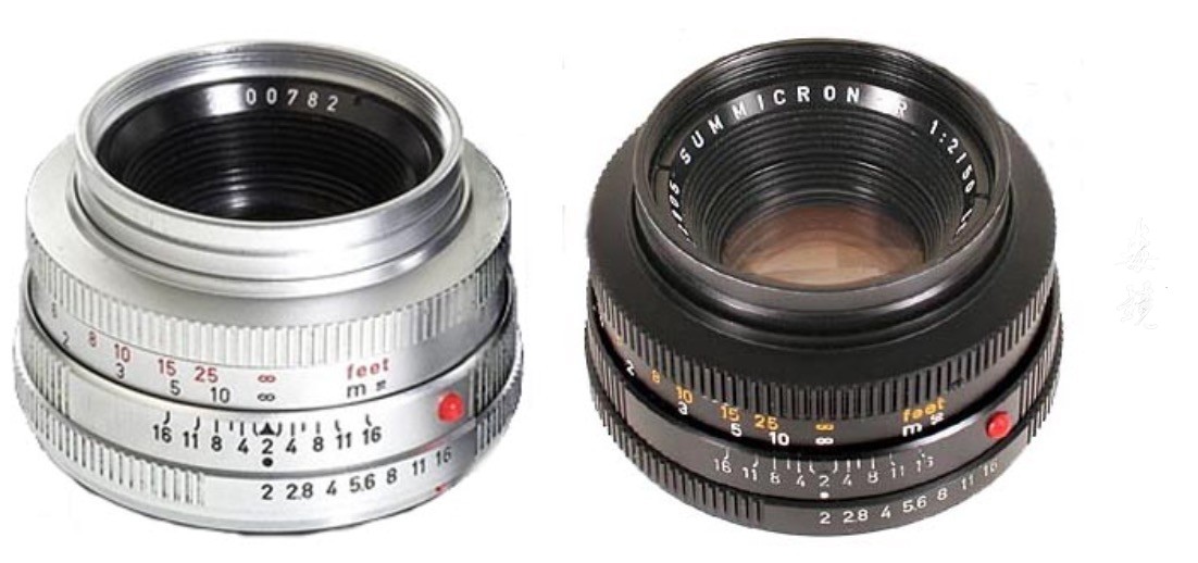 LEITZ WETZLAR SUMMICRON-R 50mm/F2 Type-I (1-cam)徕卡镜头– 毒镜头