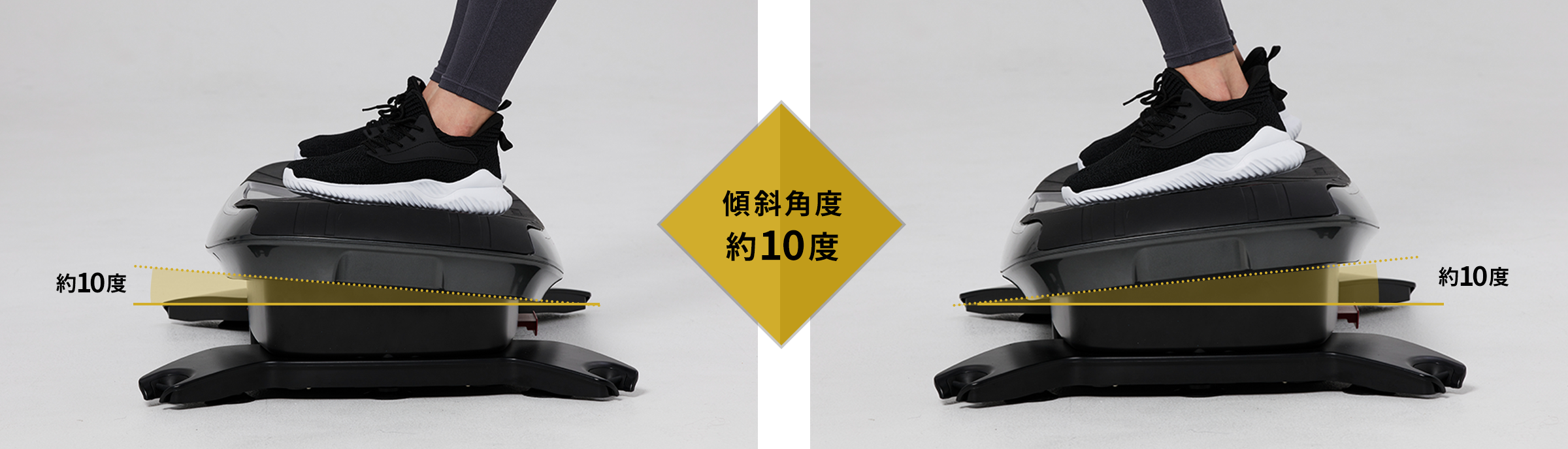 ライザップ × ドクターエア 乗るだけライザップ 3Dバランスブレード