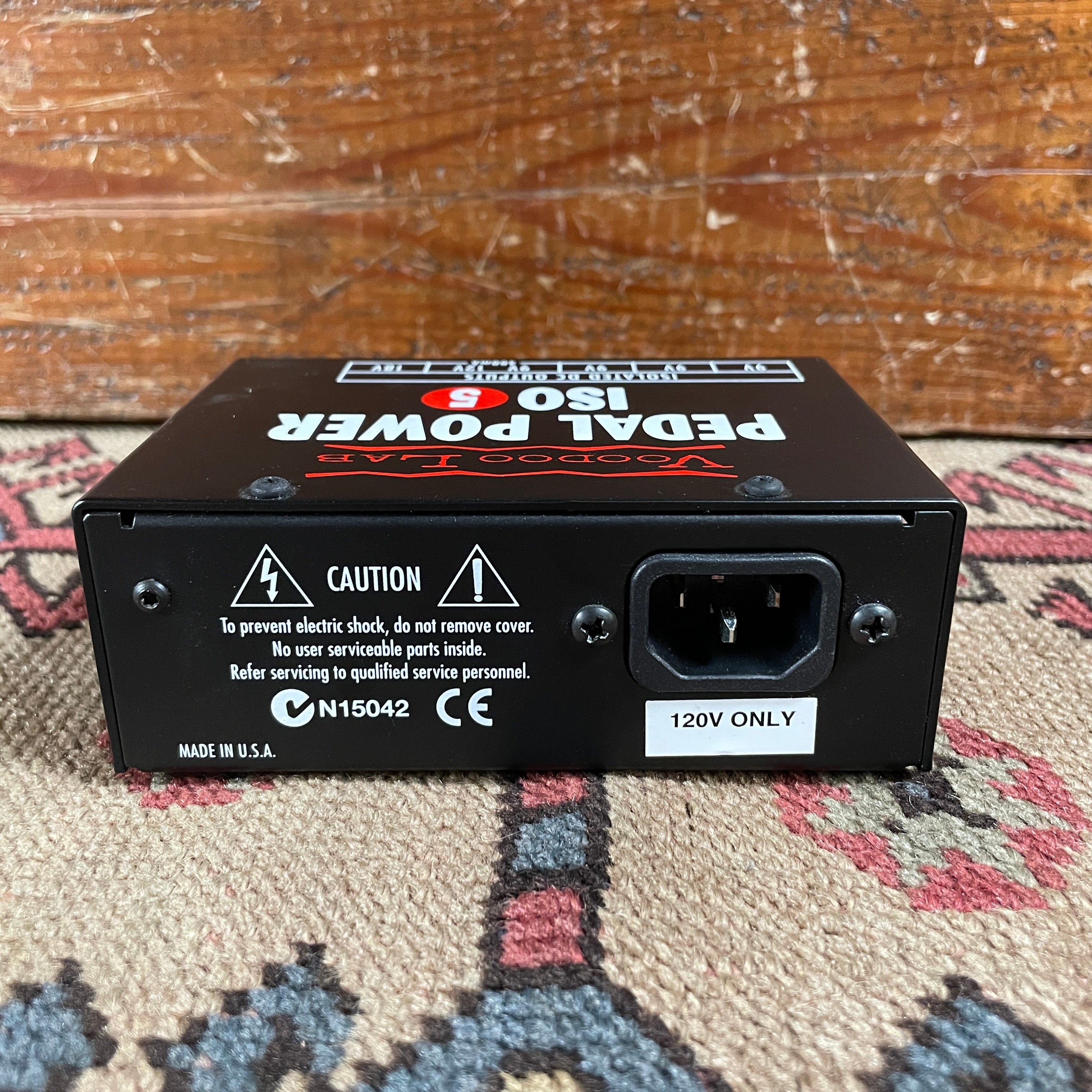 Voodoo Lab Pedal Power ISO-5 5-output Guitar Pedal Power Supply w