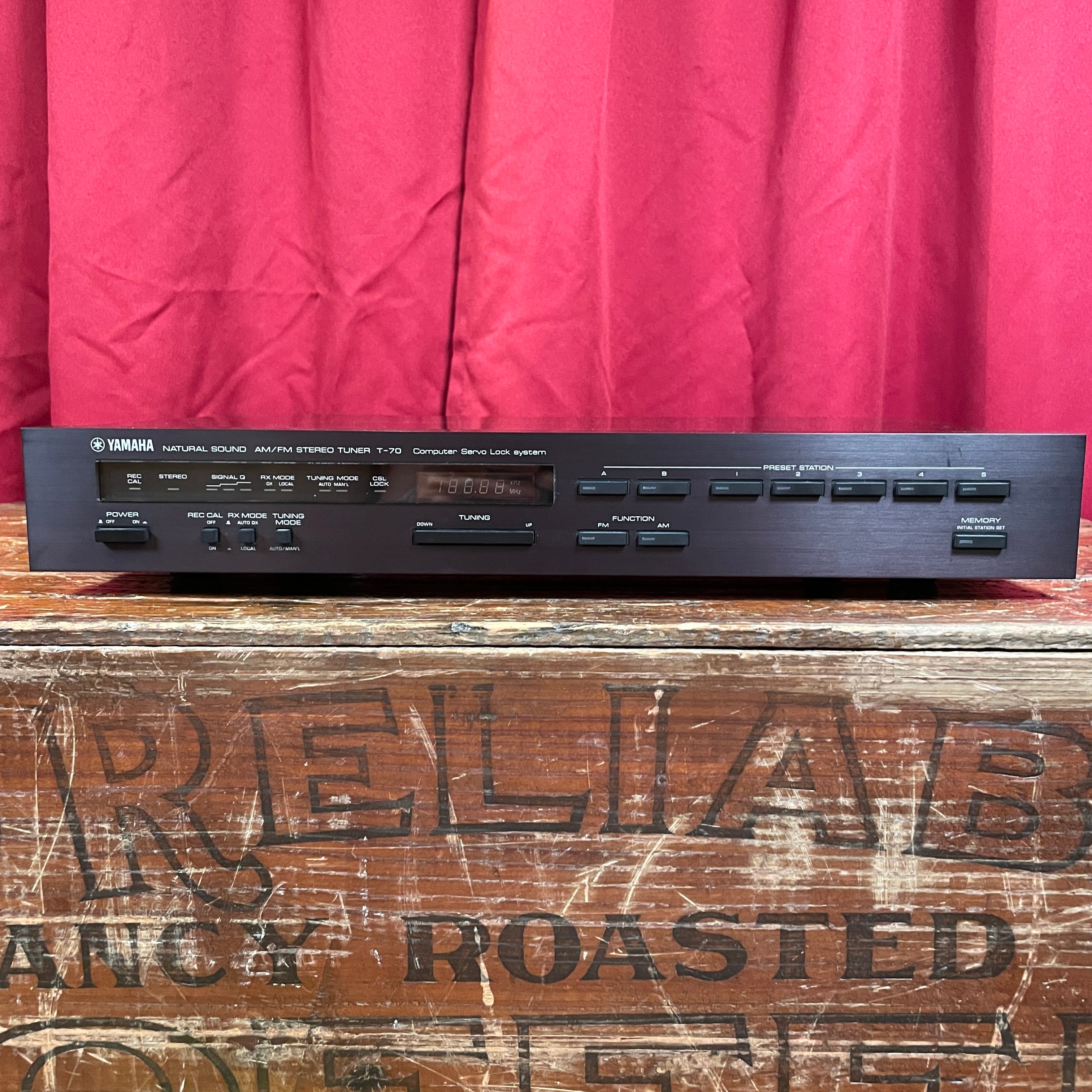 Yamaha T-70 Natural Sound AM/FM Stereo Tuner – Drugan's Drums