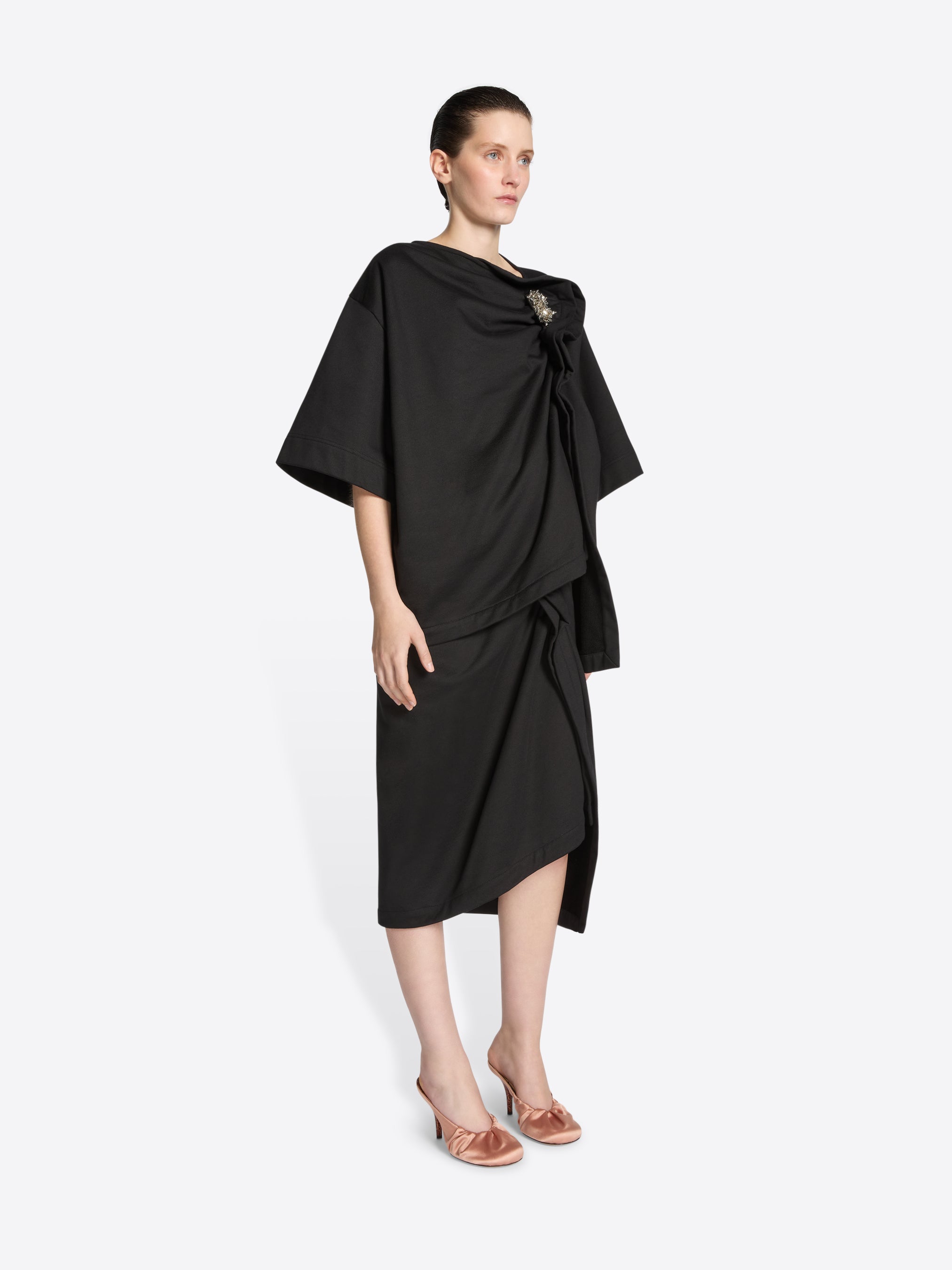 Tee with brooch - Autumn-Winter Women | Dries Van Noten