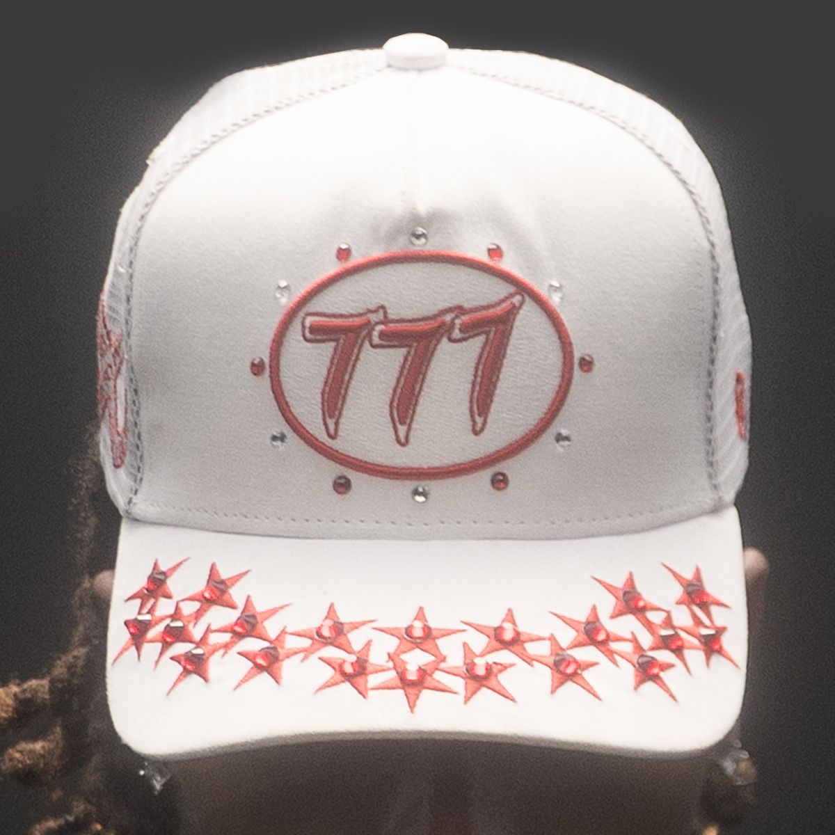 Hudson Diamond 777 Suede Trucker Hat Multi Colors | Drip Nation IL