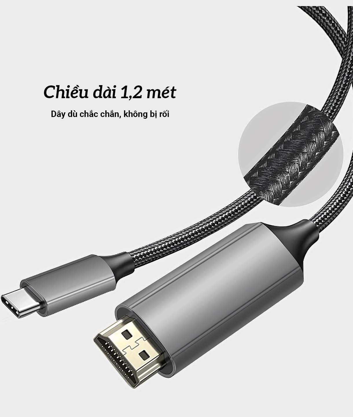 XREAL HDMI to USB-C cable - DroidShop.VN