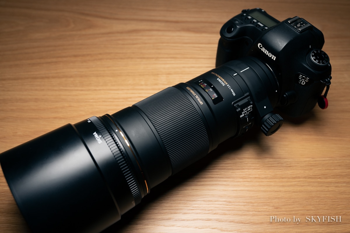 望遠マクロレンズ】SIGMA APO MACRO 180mm F2.8 EX DG OS HSMの使用