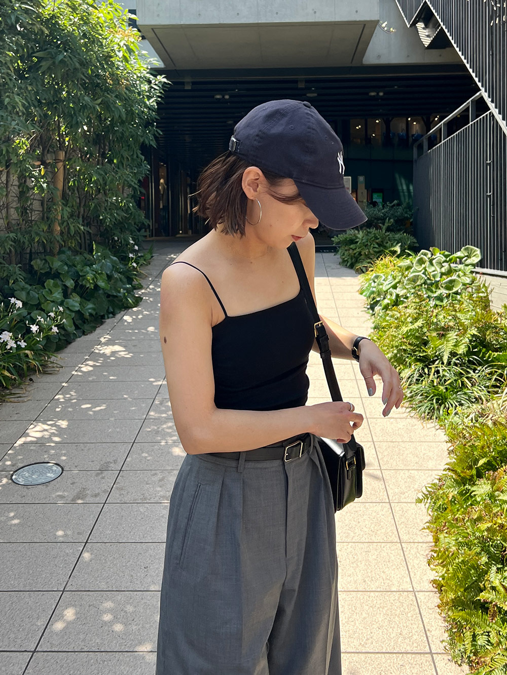 カップスパゲッティストラップキャミソール | レディースファッション