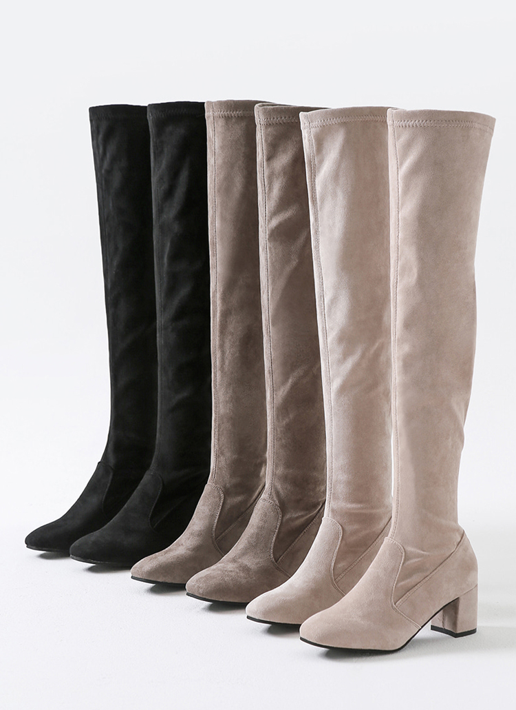 フェイクスエードニーハイブーツ | レディースファッション通販 - DHOLIC