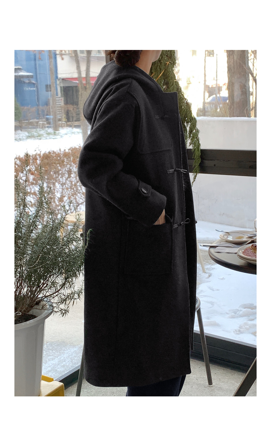 中綿裏地フードダッフルコート | レディースファッション通販 - DHOLIC