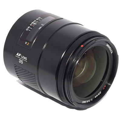 Minolta AF 35mm F1.4 A-mount lens info
