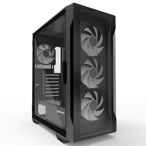e-TREND｜ZALMAN I3 NEO TG Black [ATXミドルタワーケース 2面強化