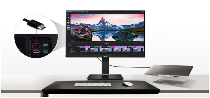 e-TREND｜LG電子ジャパン QP 24QP750-B [23.8型 IPS USB Type-C