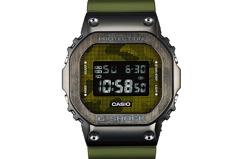 Gショック 5600系の新シリーズはメタルの顔に樹脂のボディ｜雑誌Begin