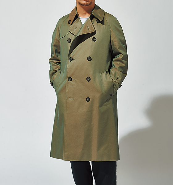 えぇっ！ アクアスキュータムの王道トレンチに手が届く（嬉）｜雑誌