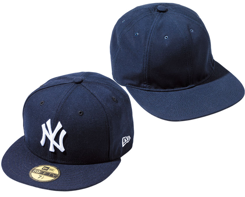 ニューエラ＆ポテン】日米二大ベースボールキャップを徹底解剖！｜雑誌